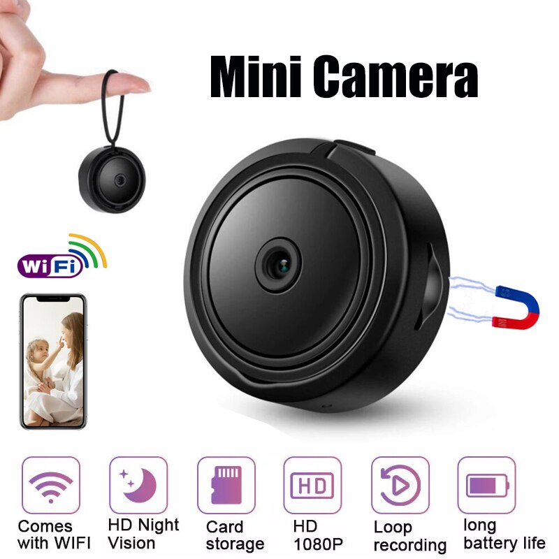 Mini Wifi Camera Body Camera &#39;S Nachtzicht Camcorder Motion Video Card Draadloze Beveiliging Smart Home Surveillance Cam