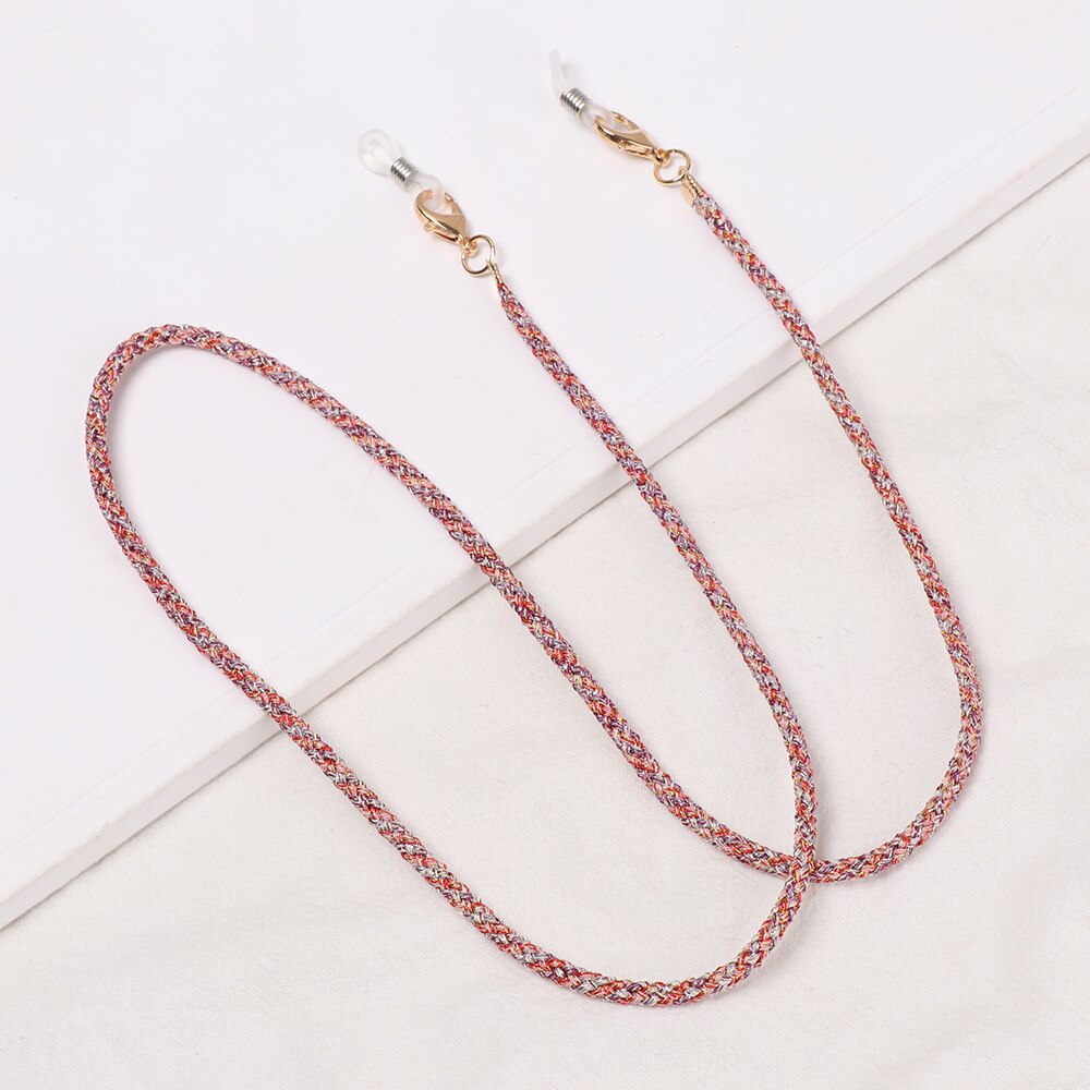 1 stuk masker houder riem anti-verloren bril ketting leesbril ketting lanyard unisex zonnebril touw clip vast brilmontuur