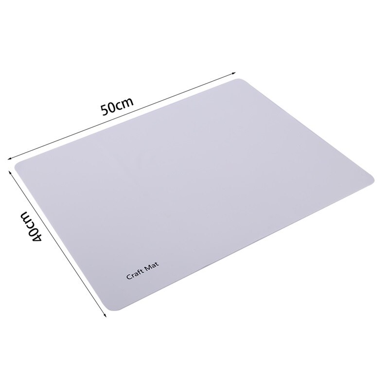 40x50cm Non-Stick Silicone Craft Mat Easy to Clean Heat Resistant Crafting Tool For Ink Blending Watercoloring Stamping Mat
