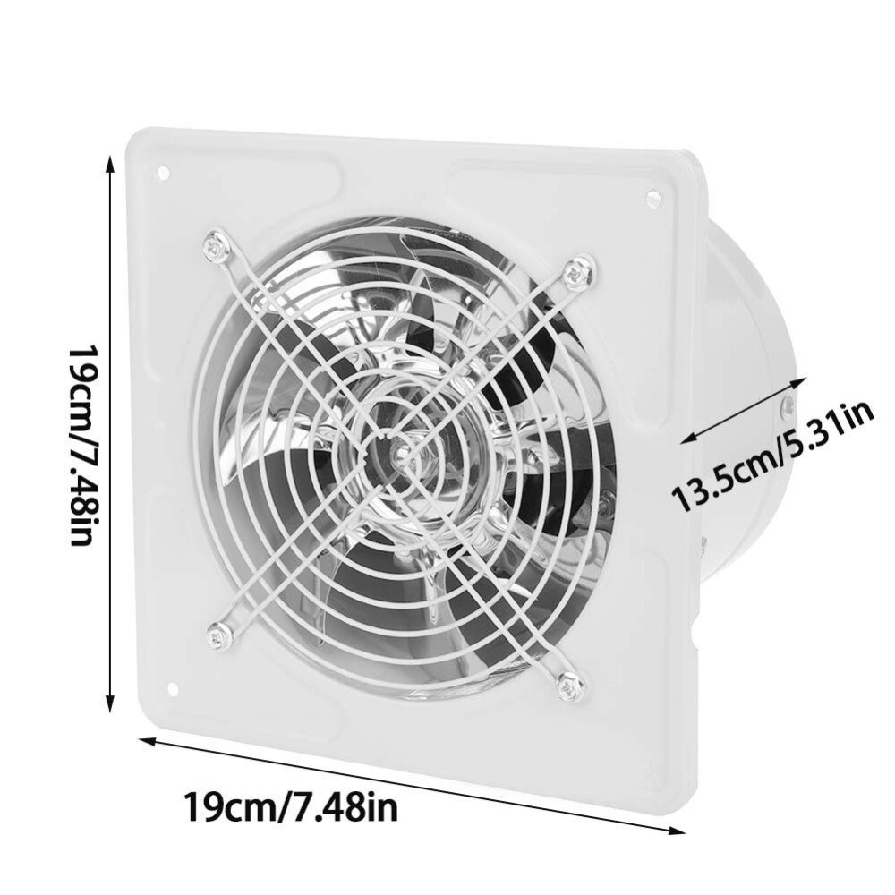 6Inch High Exhaust Fan Toilet Kitchen Bathroom Hanging Wall Window Glass Small Ventilator Extractor Exhaust Fans 20w 220v