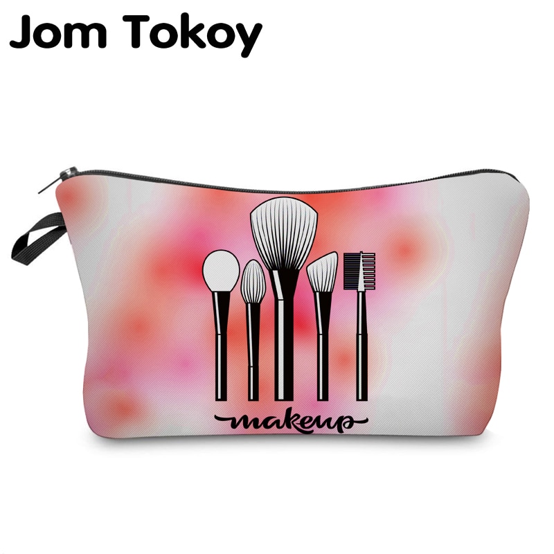 Jom Tokoy Cosmetische Organizer Tas Make Up Afdrukken Cosmetische Tas Mode Vrouwen Make-Up Tas Hzb919