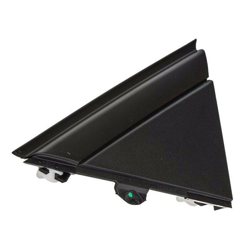 Cubierta de la bandera del espejo de la puerta del coche, moldura, triángulo, para FIAT 500 12-19