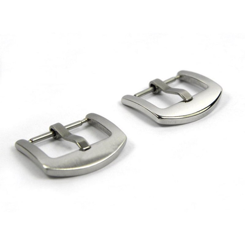 5 stk/sett 18mm 20mm 22mm 24mm 26mm klokkespenne metall rustfritt stål polert børstet klokkerem reim lås spenner tilbehør