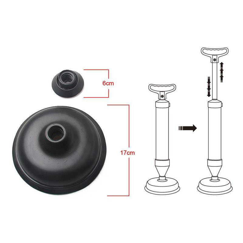 Powerful Manual Drain Buster Strong Plunger Toilet Sewer Dredge Device Inflator Toilet Plungers Vacuum Toilet Dredger