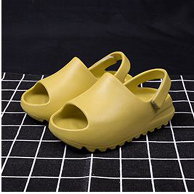 Baby Kleinkind Kinder Erwachsene Slip-On Sandalen Jungen Mädchen Schaum Strand Sommer Sliders Knochen ResinChildren Leichte Wasser Schuhe