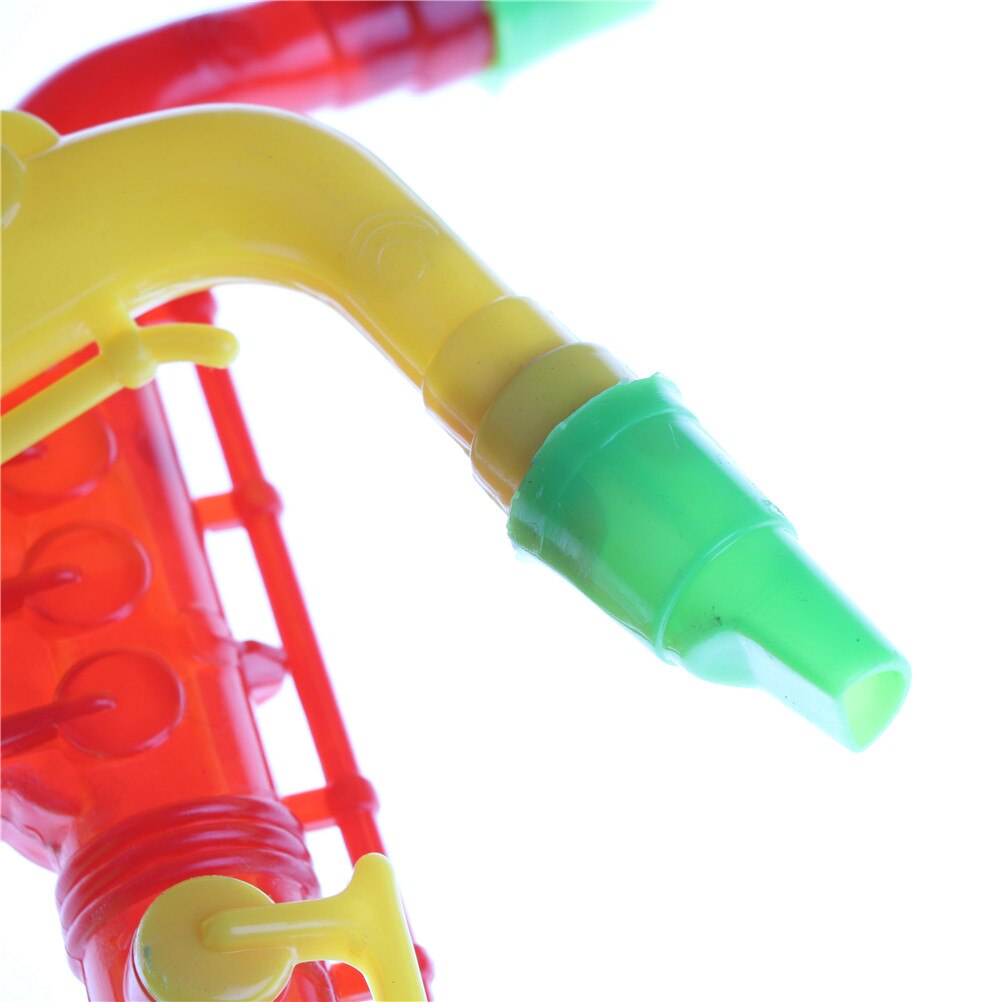 Plastic Muzikale Saxofoon Instrument Plastic Baby Kids Muziekinstrument Vroege Onderwijs Speelgoed 21Cm