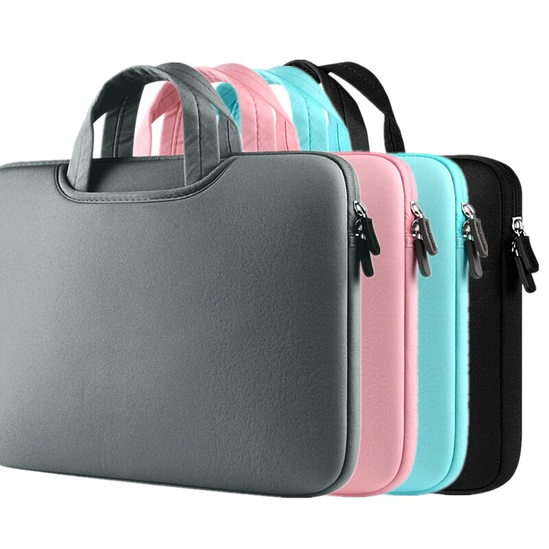 Bolsa de mano Ultrabook portátil para portátil, funda de manga suave para Macbook Air Pro Retina de 11, 13, 14 y 15 pulgadas