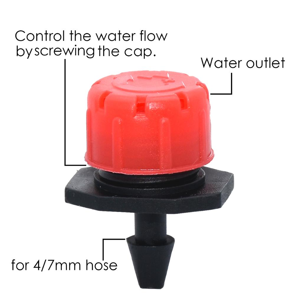 KESLA 5M-25M Automatic Micro Drip Irrigation Watering System Kit Hose Home Garden & Adjustable Drippers Greenhouses Potted grows