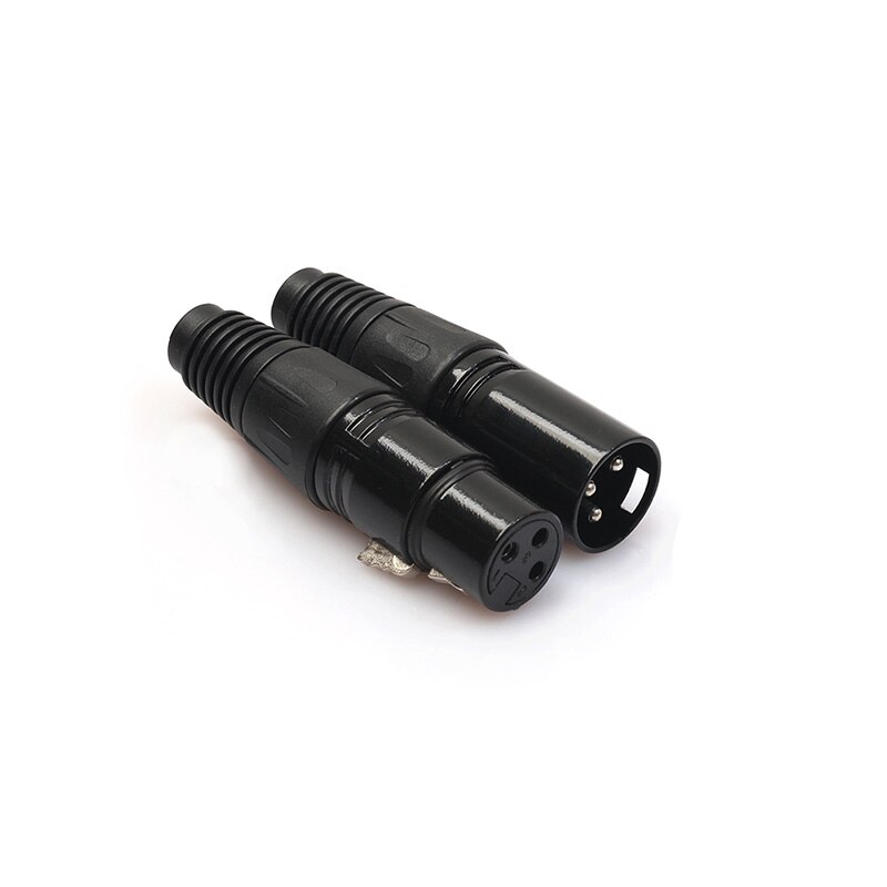 XLR 3 Pin Vrouwelijke Jack Of Stekker Connector, DMX512 Signaal Kabel Connector.