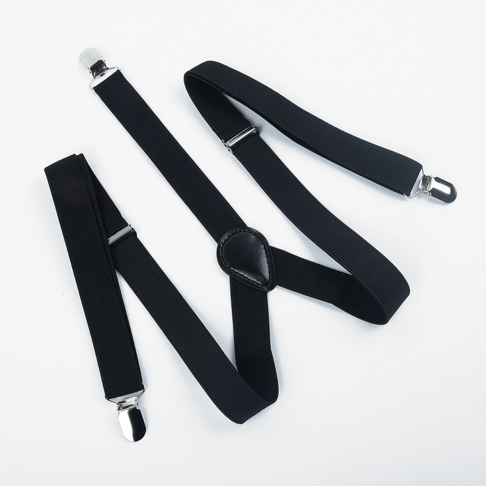 Männer Ultra Elastische Hosenträger Hosenträger Fliege Combo Anzug Phantasie Kostüm Multi-farbe
