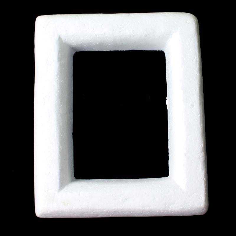 Polystyrol Styropor weiß Schaum foto rahmen Kinder DIY handgemachten materialien dekoration liefert 23*28cm