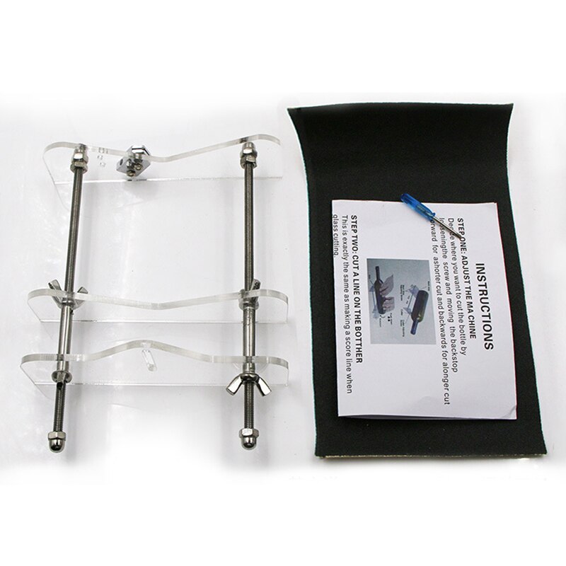 Glazen Fles Cutter Gereedschap Diy Handleiding Tool Voor Snijden Ronde Flessen Glas Cutter Tool Kit Snijden Diameter 20-230Mm