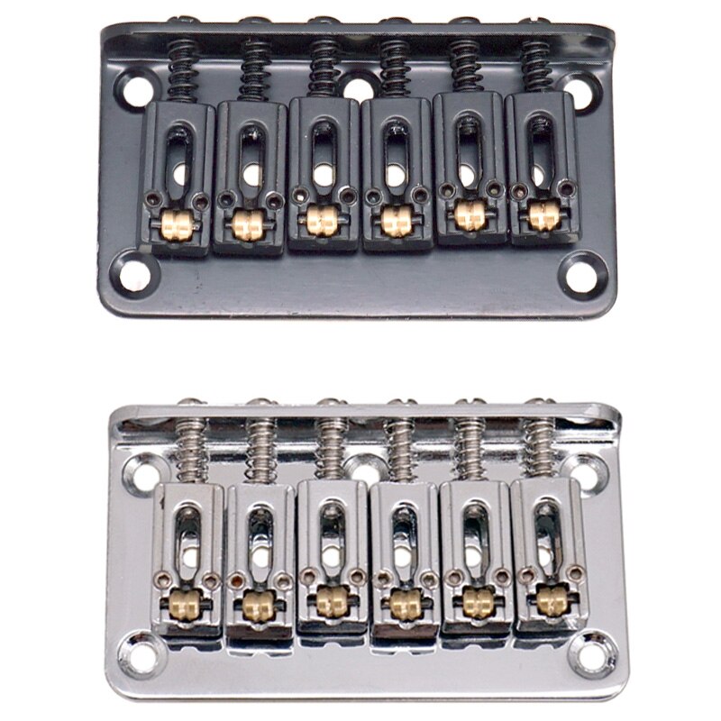 Hardtail Guitar Bridge Lichaam Door Voor 6 String Elektrische Onderdelen