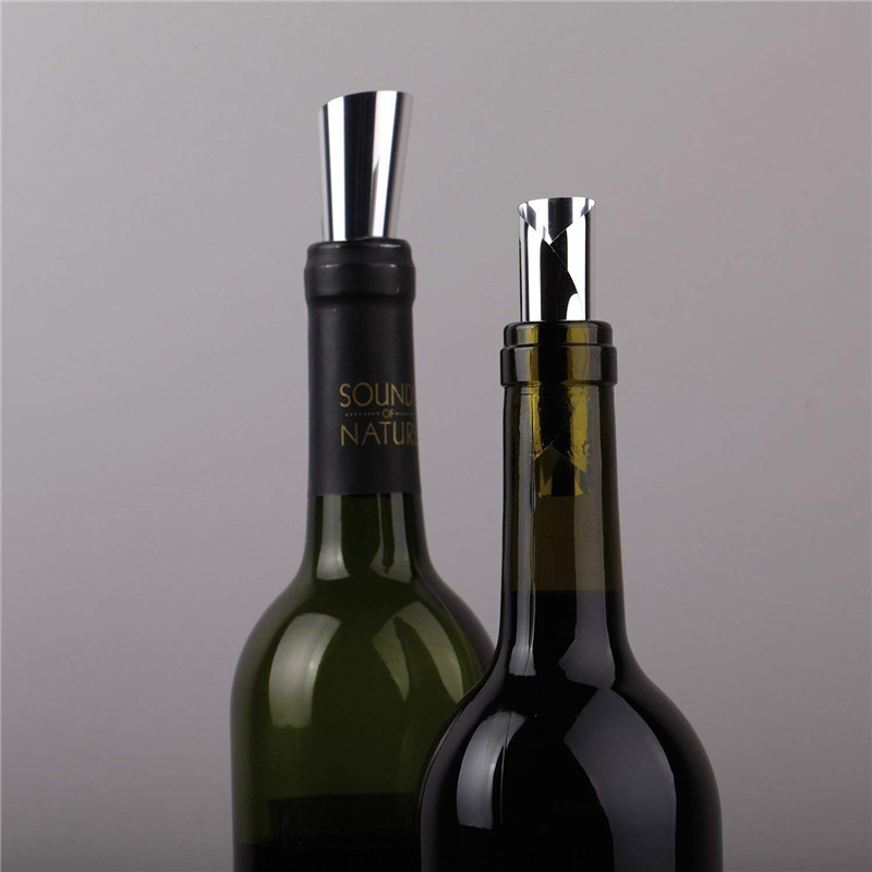 6 /10/20 Stks/set Zilver Aluminiumfolie Wijn Schenker Disc Opvouwbare Flexibele Herbruikbare Mini Drip Stop Giet Tuiten schijf