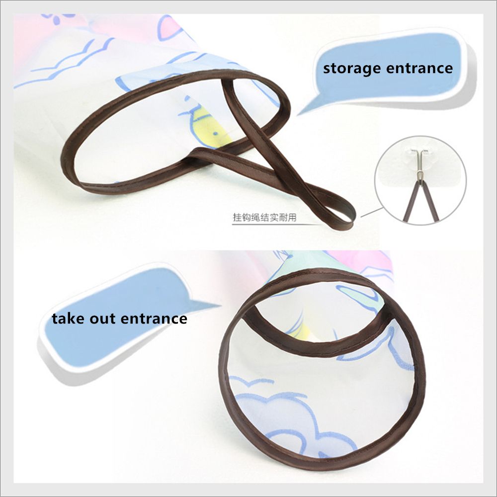 Storage Organization Trash Hanging Bag Kitchen Organizer Grocery Bag Holder Plastic Bag Dispenser Wall Mount Storage