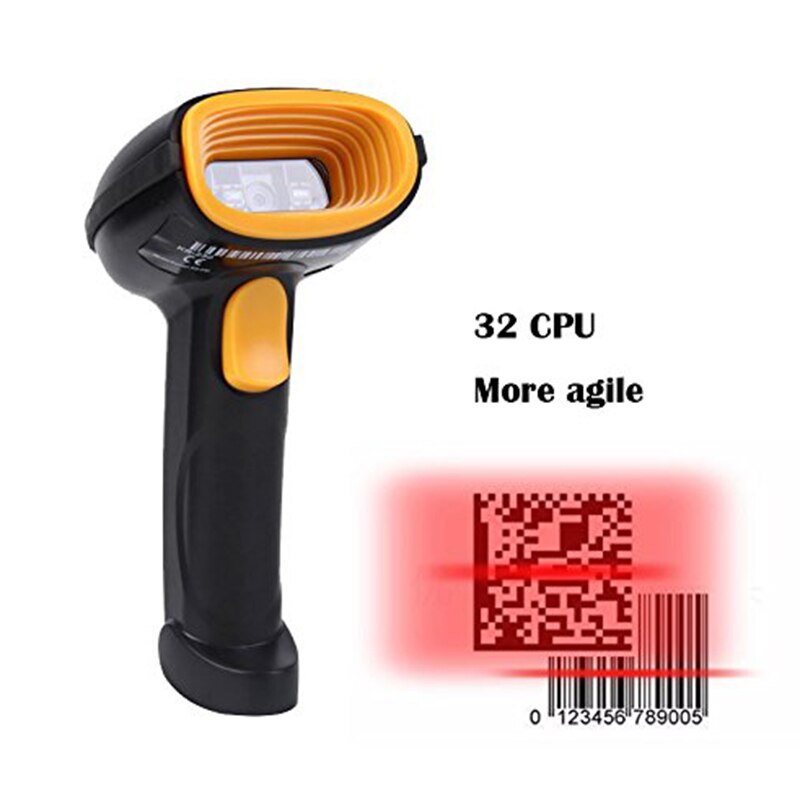 Kercan-Scanner de codes-barres filaire, Scanner automatique de codes à barres, lecteur de codes, 1D/2D, QR/PDF/DM, pour inventaire, terminaux de points de