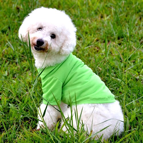 ! Cute Pet Puppy Polo Shirt Kleine Hond Kat Pet Kleding Kostuum Apparel T-Shirt