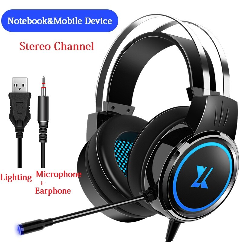 Keyboard Combos Backlit 104 Keys Round Keycaps Wired USB Keyboard with 2400DPI Mice Earphone Microphone with Volume Control: 2 Jack Earphone