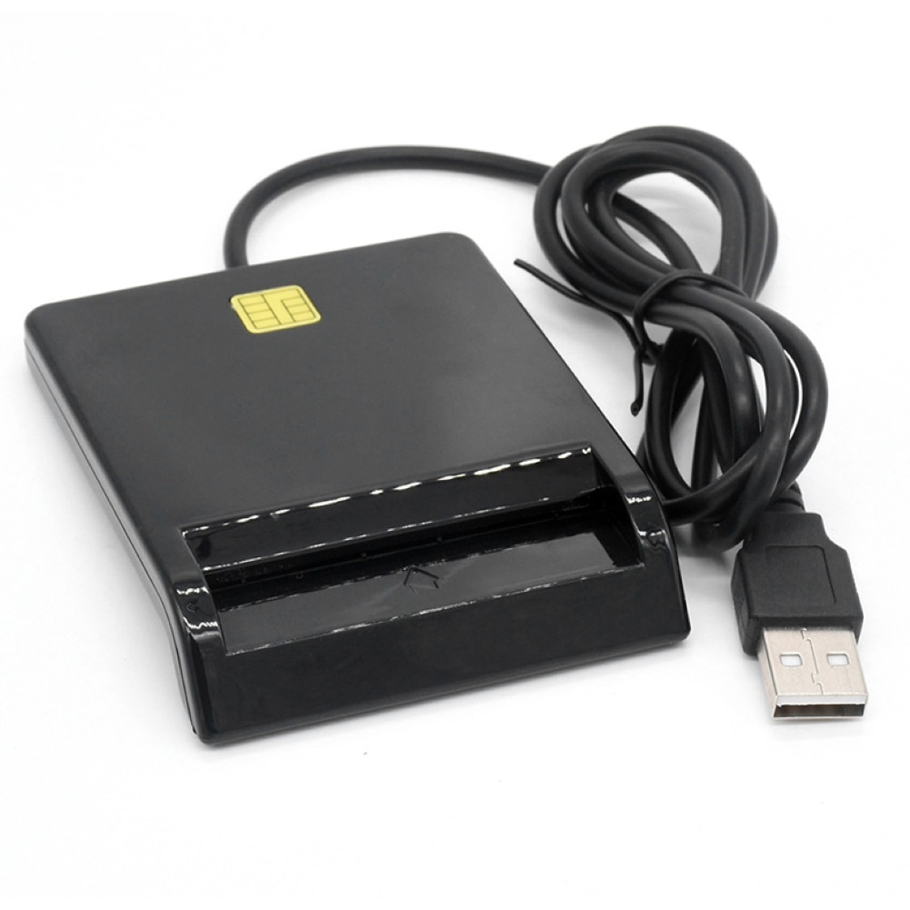 X01 USB Smart Card Reader For Bank Card IC/ID EMV card Reader for Windows 7 8 10 Linux OS USB-CCID ISO 7816