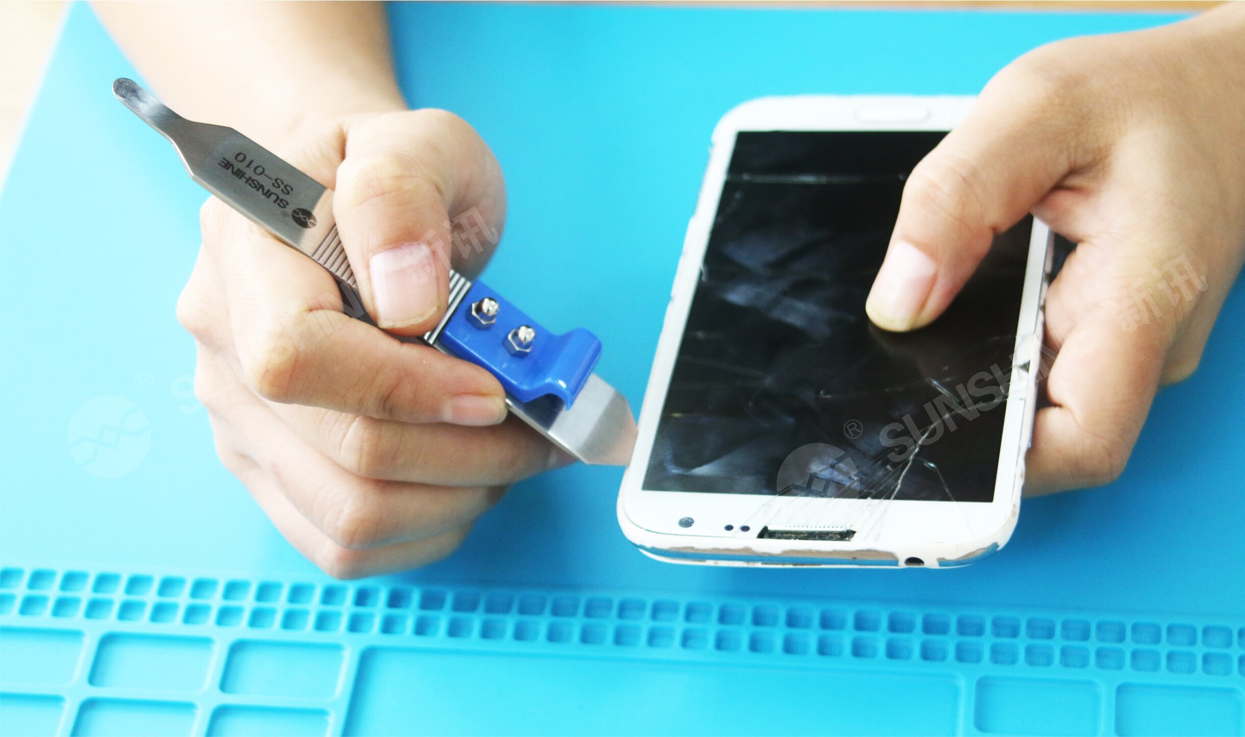 Sunshine SS-010 Disassemble Open Frame Tools For IPhone IPad Samsung Repair Remove Frame Tool