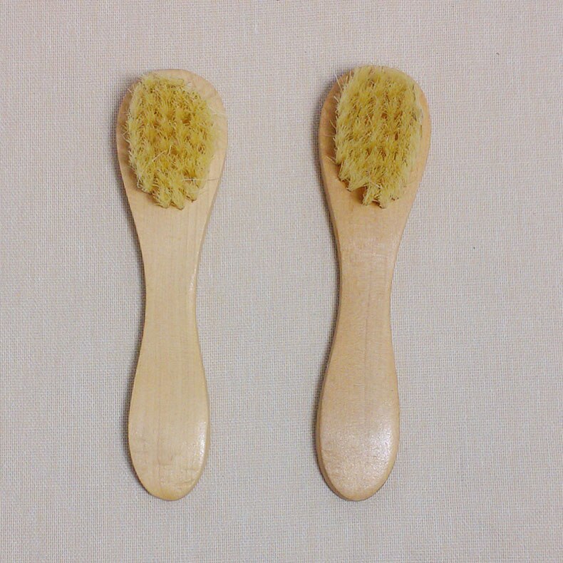 cepillo de cerdas de jabalí con mango de madera, cerda de madera Natural, productos para cuidado de la piel y Spa CLA88