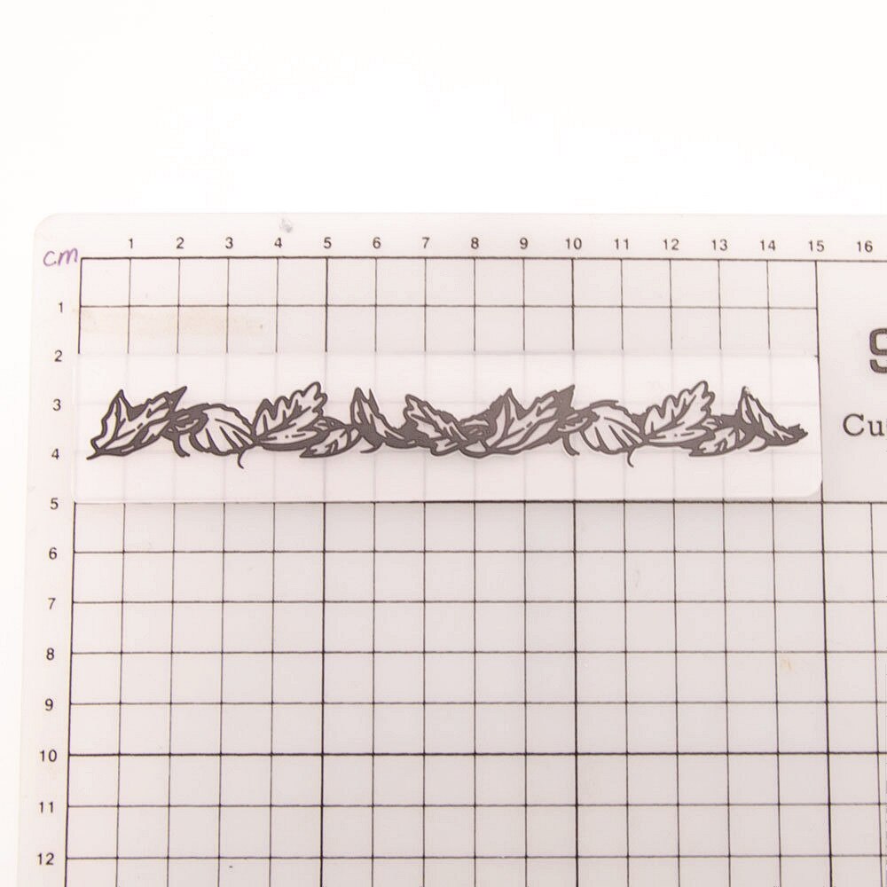 15*3CM plastic Leaves template craft card making paper card album wedding decoration clip Embossing folders