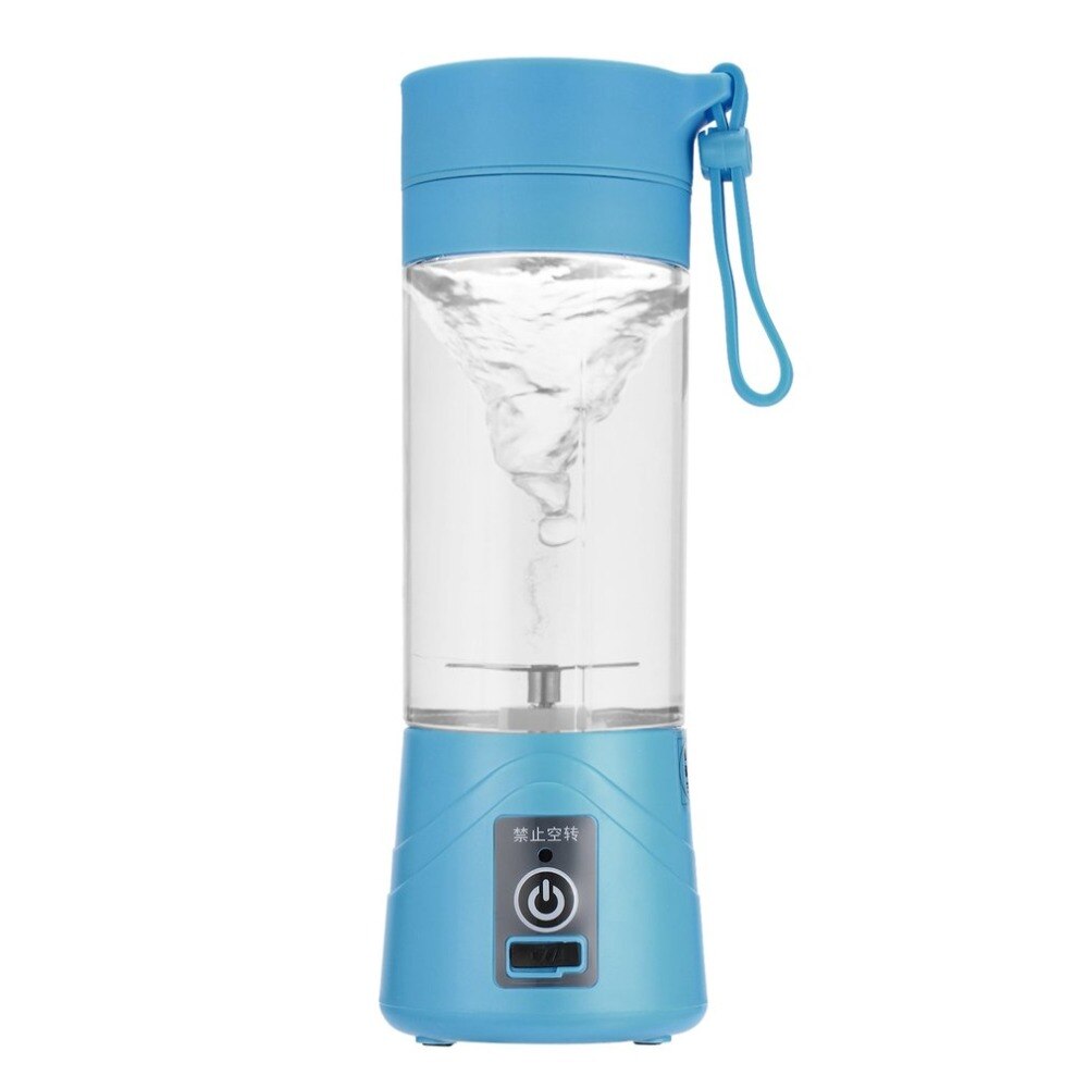 Durable USB Rechargeable Battery Juice Blender 380ml Volume Lemon vegetables fruit Milkshake Juicer Bottle Cup 3 Colors