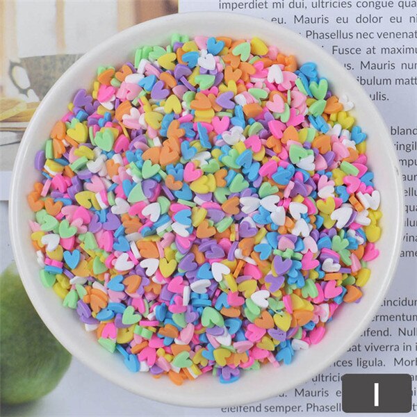 20g Bunte Perle Kugeln Hinaus Für Schleim Spielzeug Handwerk Fisch Tank Füllstoff Für Charms Hand Gum DIY Dekor Für kid Zubehör Liefert: 20g E