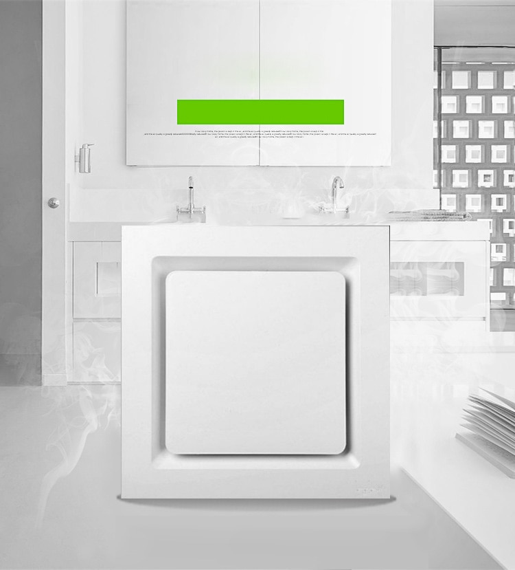 40W Geräuscharm Fenster Decke Zauberstab Halterung Belüftung Auspuff Fan Schlecht Küche Gebläse Heimat System ITAS9903A