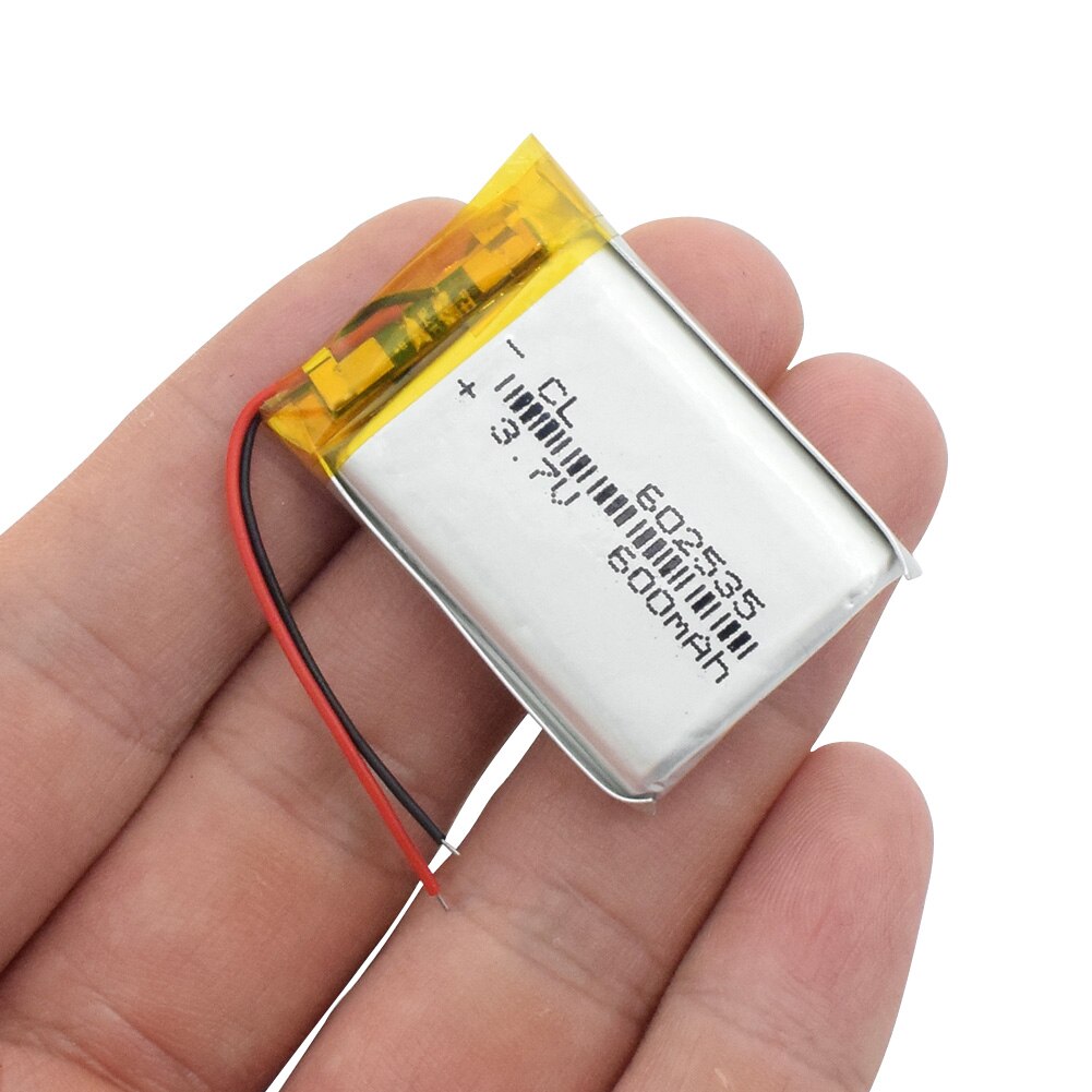 602535 Lithium Polymeer Batterij Oplaadbare Li Ion Mobiele Vervanging 2 Stuks 3.7V 602535 Li Po Batteria Voor Navigatiesysteem gps