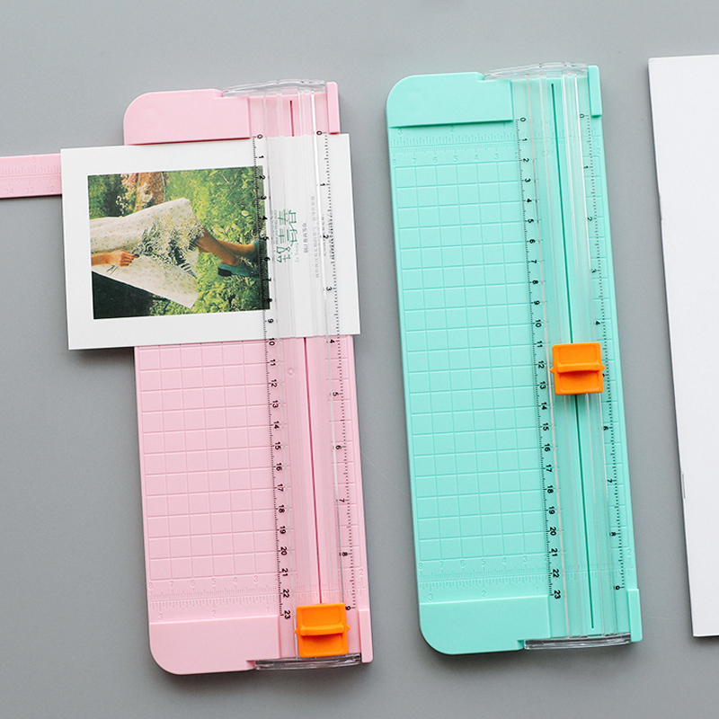 Büro Kit A4 A5 Papier Cutter Tragbare Rotary Papier Trimmer Roll Scrapbooking Papier Schneiden Matte Maschine Für Foto DIY Handwerk
