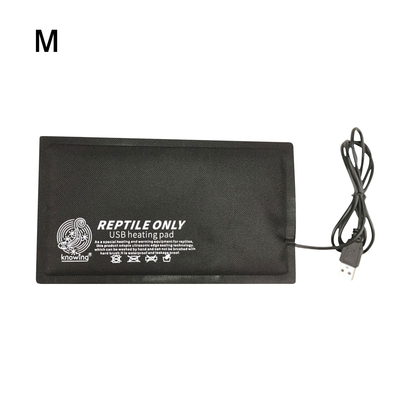 Tappetino riscaldante per rettili tappetino USB impermeabile cuscino per sedile terrario rettile lucertola rettile incubatore per tutti i tipi di animali domestici striscianti: 7 W