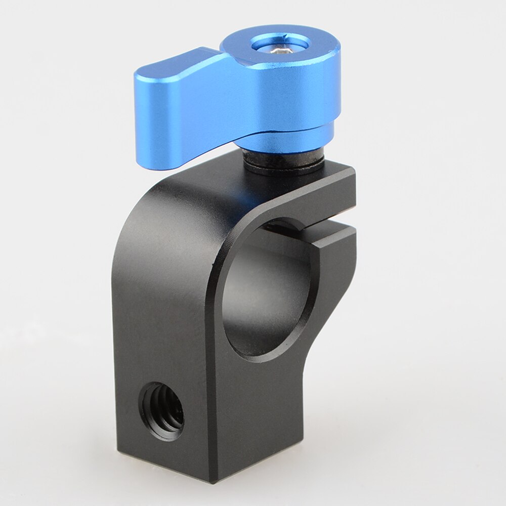 HDRIG 90-Degree Rod Rig Adapter Clamp (Black, 2-Piece) with Two Holes for DSLR Photo Studio Accessories: black