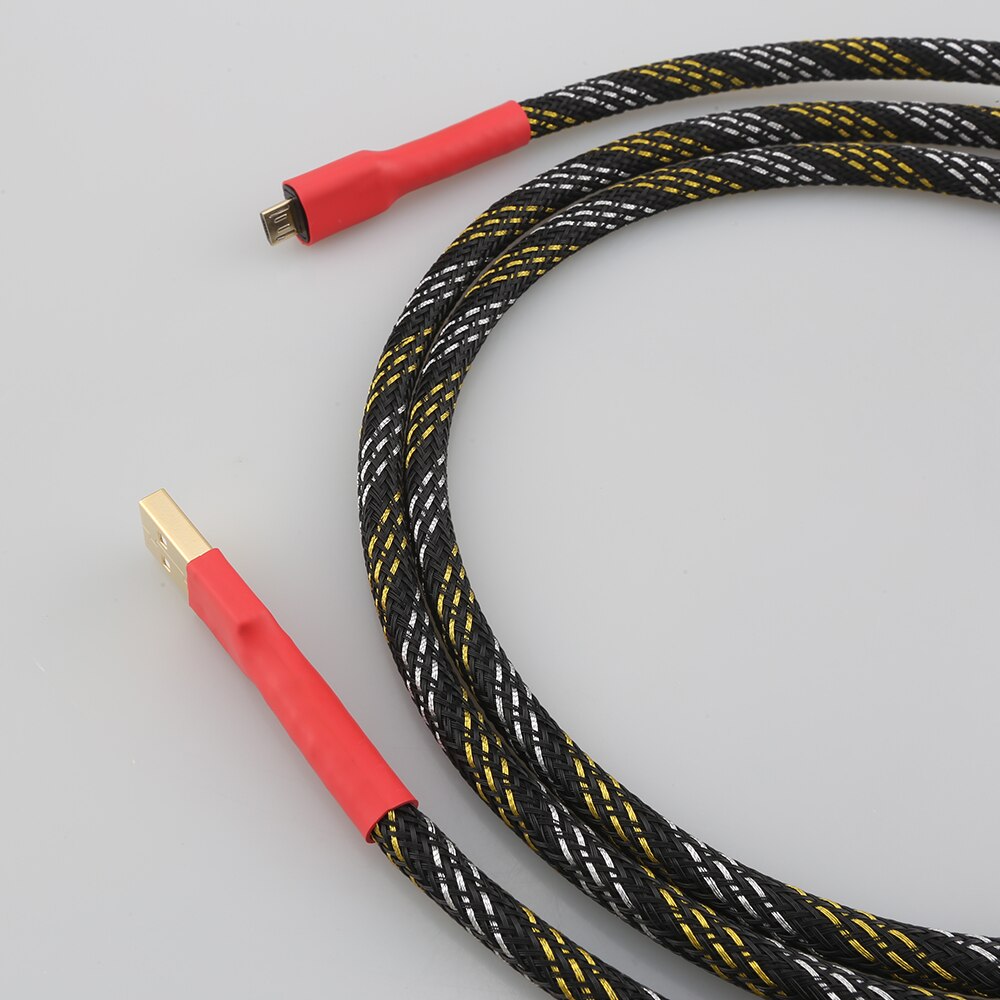 Hifi Micro USB Cable USBType A To Micro USB Audio Data Cable
