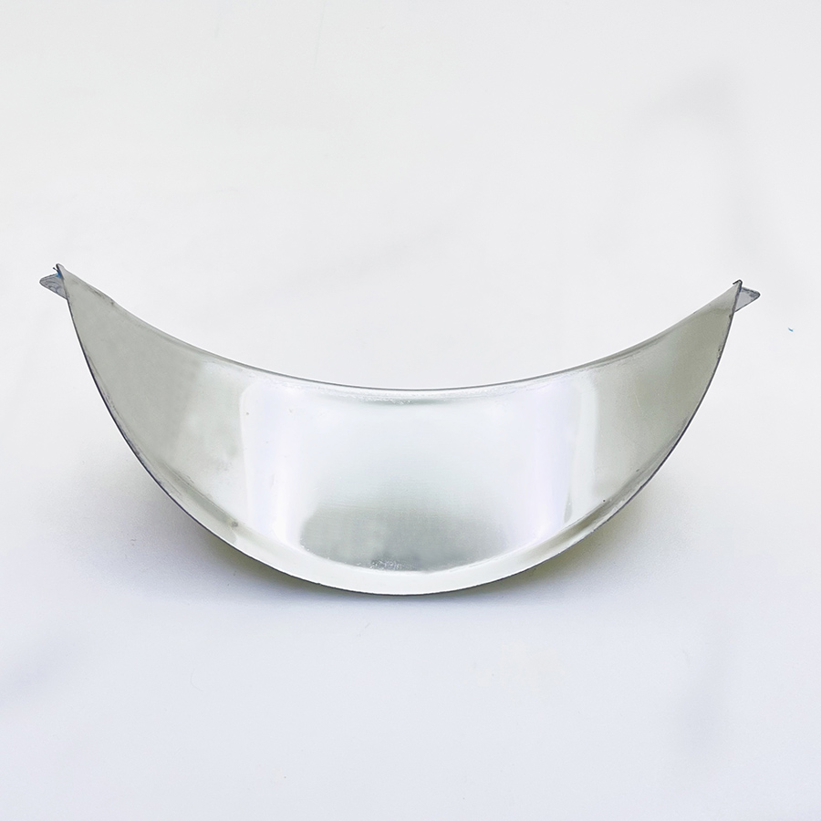 Para Benelli Vespa Triumph, visera de faro de motocicleta de Metal cromado, cubierta Universal de faro a prueba de lluvia para motocicleta y Scooter