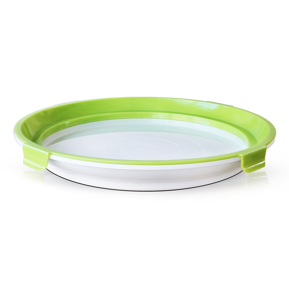 Clever Tray Food Plastic Preservation Tray Kitchen Food Fresh Keeping Storage Container Microwave Food Preservatio: 02