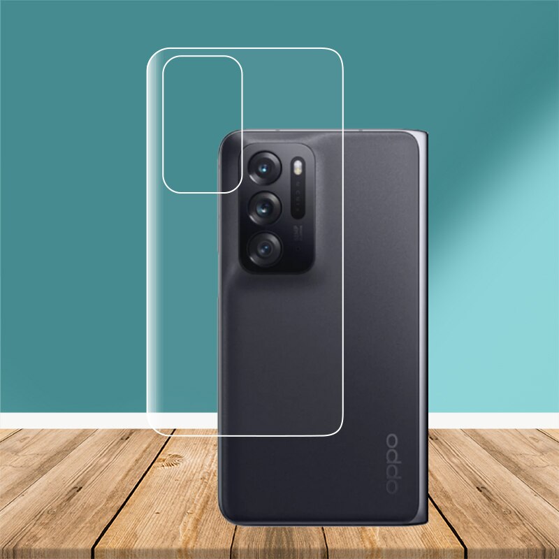 Slim Voor/Terug Soft Tpu Beschermende Hydrogel Film Voor Oppo Vinden N Findn 5G 7.1 "Camera Lens screen Protector Glas: Back Film