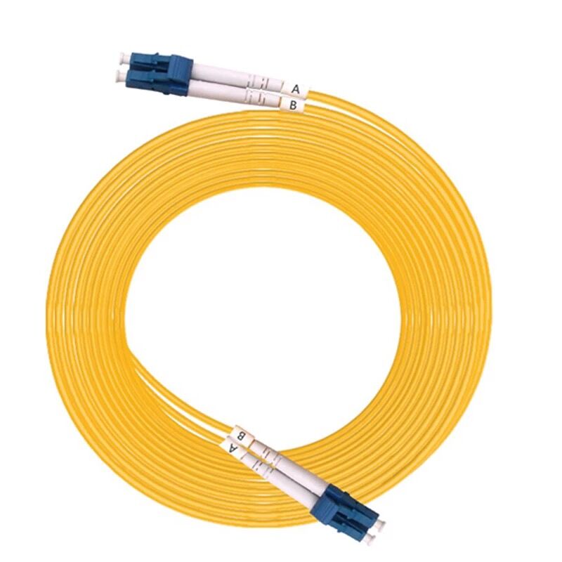 Duplex Sm Lc Lc Fiber Patch Cord Jumper Kabel Single Mode Lc/Upc Optic Cord Voor Netwerk 10 stuks Veel