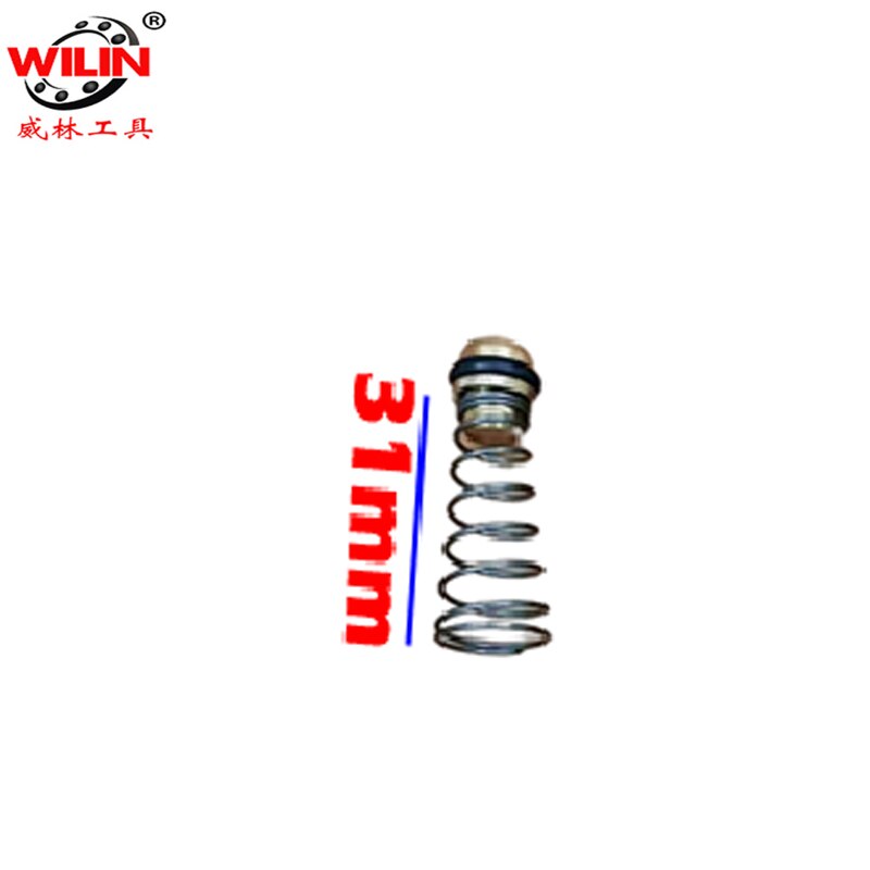 Klucz pneumatyczny akcesoria 1/2 "131S-EA Ingersoll IR 231C klucz udarowy pneumatyczny części przełącznik Szpilka O pierścień zawór: 31MM wiosna