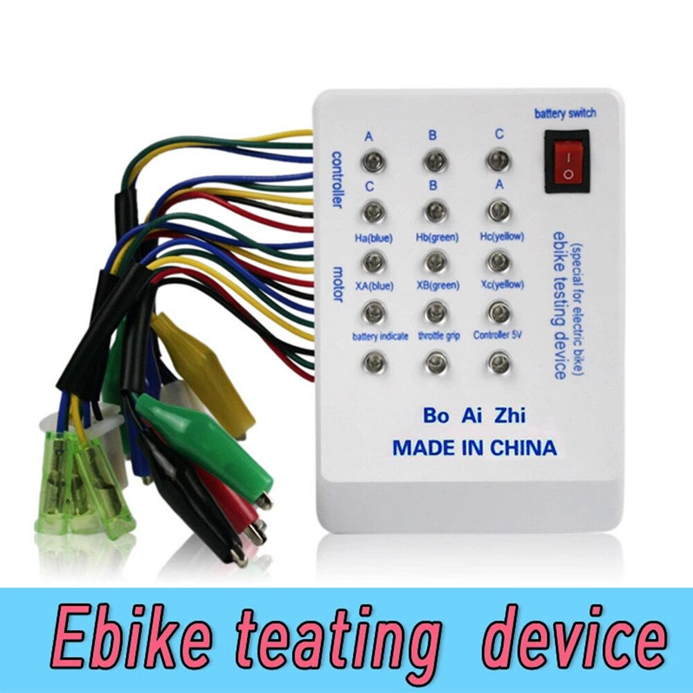 24 36 48 60 72V Quick Spared E-bike Tester Riding Scooter With Indicator Controller Battery Powered Brushless Motor Electric Car