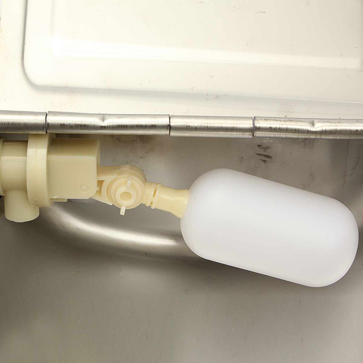 Stainless Steel With Drain Hole Drink Automatic Float Farming Trough Horse Cow Water Bowl Supplies Sheep Dog Pet Goat Cattle