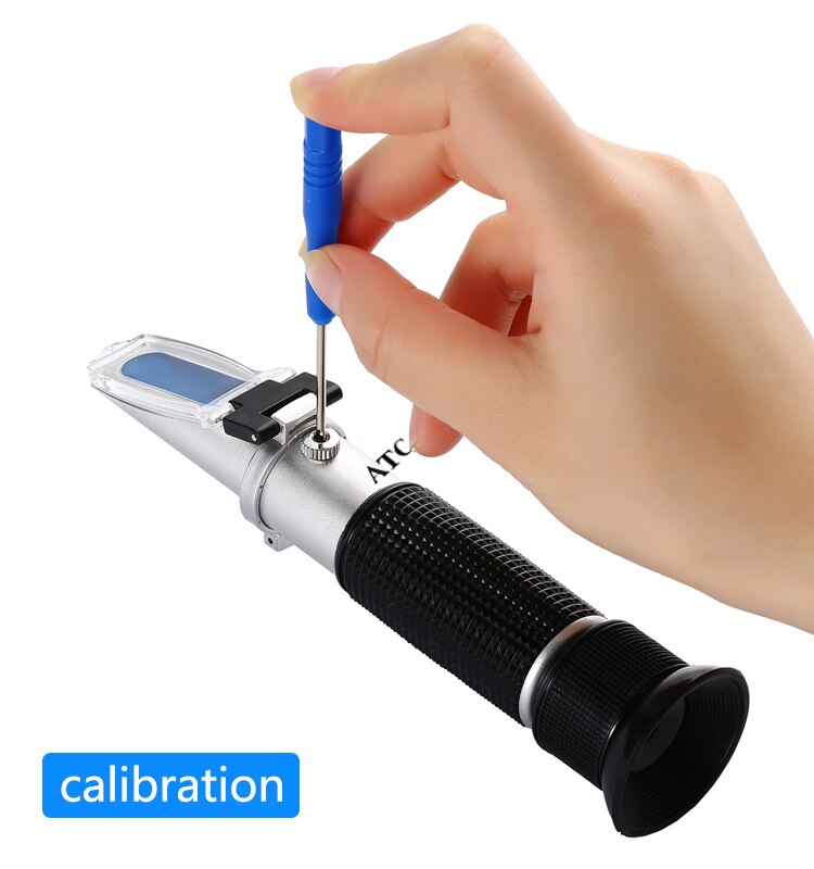 Yieryi Hand Held 10-30% Water Honing Refractometer Met Kalibratie Atc Refractometer Honing Vocht Meter Met Case