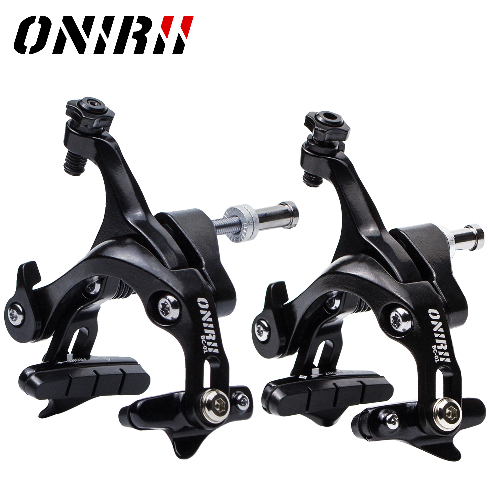 ONIRII Road Bike Brake Dual Pivot Caliper Brake system Folding Bicycle Side Pull Rim Brake Center Mount Front Rear 105 R7000: BR-01 Aluminum alloy