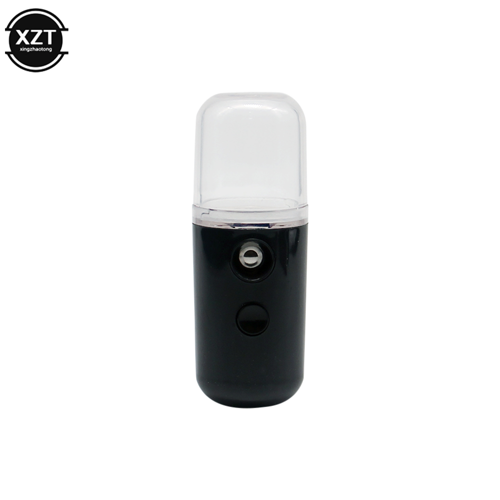 Portable Air Humidifier 30ml USB Atomizer Air Purifier Aromatherapy Essential Oil Diffuser Hydrator: Underglaze red