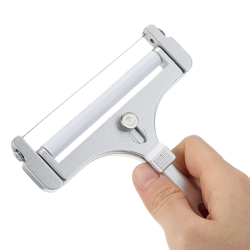 Verstelbare Kaas Slicer Cutter Slice Tool Boter Schaafmachine Rasp Met Draad Legering 4.6''