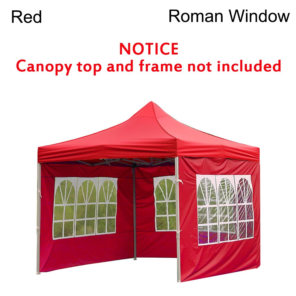 1PC Portable Outdoor Tent Surface Replacement Rainproof Waterproof Party Gazebo Garden Shade Shelter Windbar NO Top Canopy/Frame: Type1-6