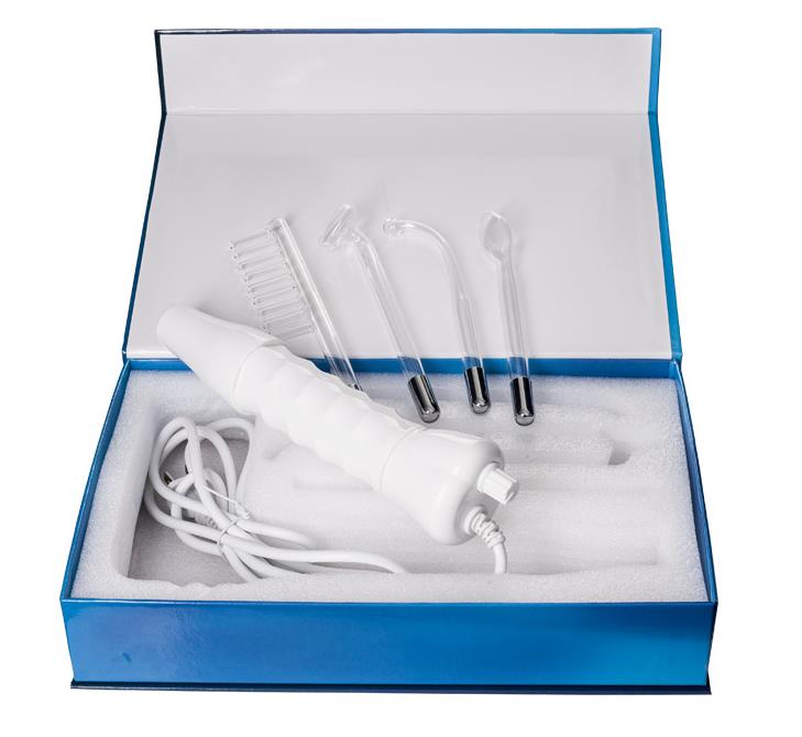 Portable Handheld High Frequency Facial Machine - Acne, Anti-inflammatory, Skin Tightening, Wrinkles, Fine Lines: With box