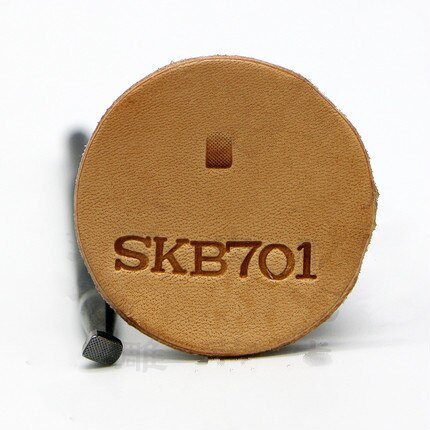 Leather Carving Embossing DIY Handmade Leather Printing Stamp Decorative Pattern Carved Steel Border Engraving Craft Tool: SKB701