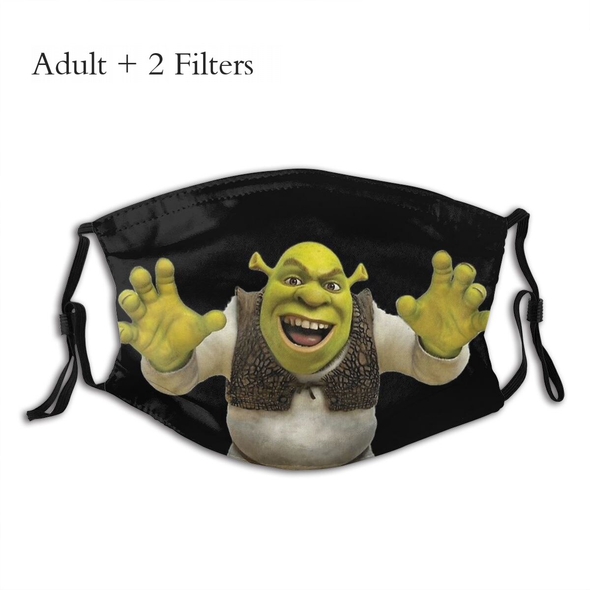 Masque Facial en tissu avec filtres, protection faciale, drôle