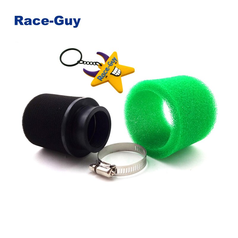 38/42/45mm de espuma de filtro de aire limpiador para 110 125cc 140cc 150cc ATV Quad 4 Wheeler pozo de la bici de la suciedad Go Kart Scooter motocicleta: 45mm Green